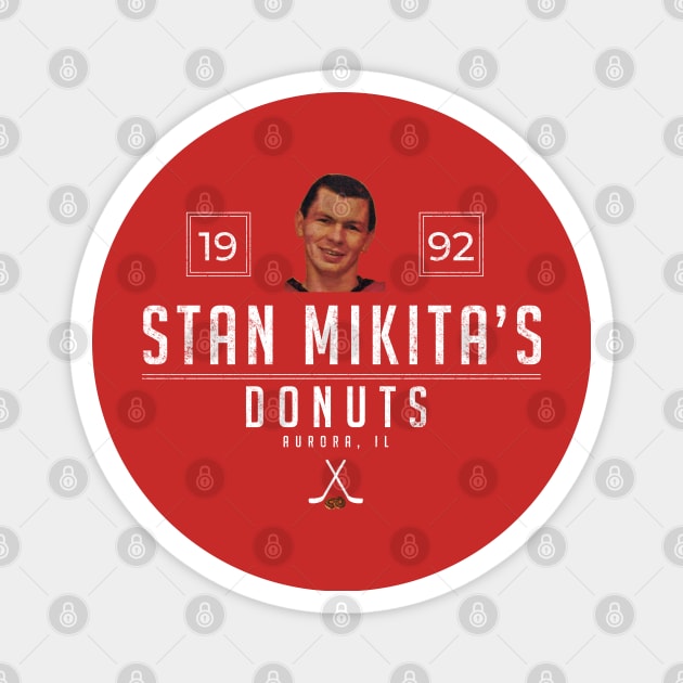 Stan Mikita's Donuts Magnet by BodinStreet